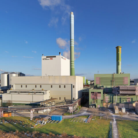 Kombikraftwerk und Gas- und Dampfkraftwerk, Mainz, Ingelheimer Aue