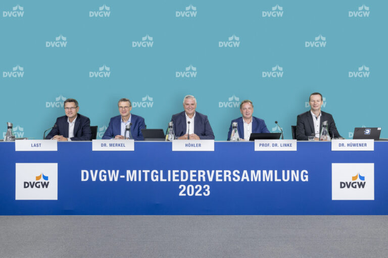 Jörg Höhler bleibt Präsident des DVGW und treibt Wasserstoffwirtschaft voran